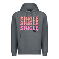 Rock single single single af Premium Hoodie - MaliasSmallBusiness