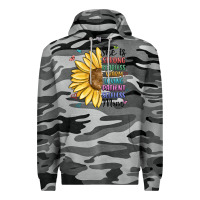 Slate Camo she is strong fearless warm loving mom Premium Hoodie - MaliasSmallBusiness