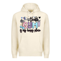 Tofu the gym is my happy place Premium Hoodie - MaliasSmallBusiness