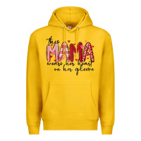 Lemon this mama wears her heart on her gleeve Premium Hoodie - MaliasSmallBusiness