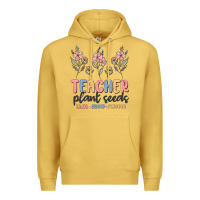 Antique Gold teacher plant seeds that grow forever Premium Hoodie - MaliasSmallBusiness