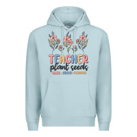 Blue Mist teacher plant seeds that grow forever Premium Hoodie - MaliasSmallBusiness