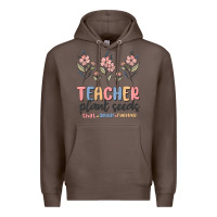 Coffee teacher plant seeds that grow forever Premium Hoodie - MaliasSmallBusiness