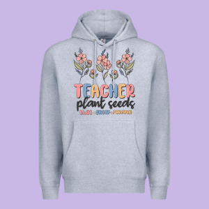 Teacher Plant Seeds That Grow Forever Premium Hoodie Designed By Maliassmallbusiness