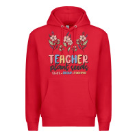 Red teacher plant seeds that grow forever Premium Hoodie - MaliasSmallBusiness