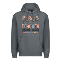 Rock teacher plant seeds that grow forever Premium Hoodie - MaliasSmallBusiness