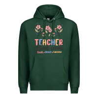 Sports Green teacher plant seeds that grow forever Premium Hoodie - MaliasSmallBusiness