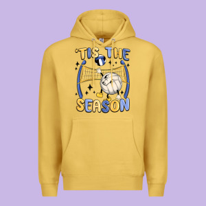 Tis The Season Volleyball Premium Hoodie Designed By Maliassmallbusiness