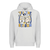 Dove Grey tis the season volleyball Premium Hoodie - MaliasSmallBusiness