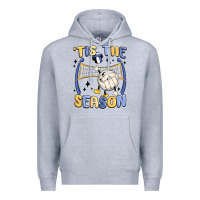 Heather Grey tis the season volleyball Premium Hoodie - MaliasSmallBusiness