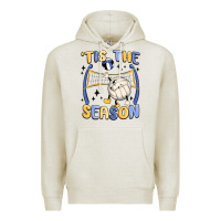 Oatmeal Heather tis the season volleyball Premium Hoodie - MaliasSmallBusiness