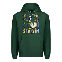 Sports Green tis the season volleyball Premium Hoodie - MaliasSmallBusiness