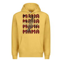 Antique Gold wrestling mama Premium Hoodie - MaliasSmallBusiness