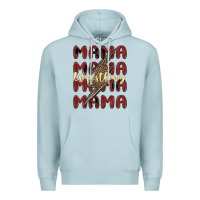 Blue Mist wrestling mama Premium Hoodie - MaliasSmallBusiness