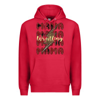 Cardinal wrestling mama Premium Hoodie - MaliasSmallBusiness