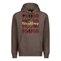 Coffee wrestling mama Premium Hoodie - MaliasSmallBusiness
