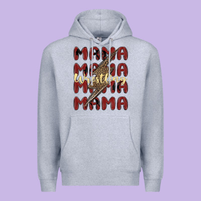 Premium Hoodie wrestling mama