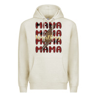 Oatmeal Heather wrestling mama Premium Hoodie - MaliasSmallBusiness