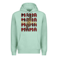 Seafoam wrestling mama Premium Hoodie - MaliasSmallBusiness