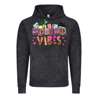Vintage Black school vibes Vintage Hoodie - AdoDesignShop