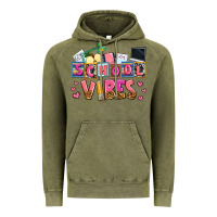 Vintage Olive school vibes Vintage Hoodie - AdoDesignShop