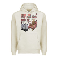 Oatmeal Heather trust me the husband did it Premium Hoodie - MaliasSmallBusiness