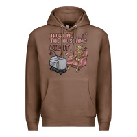 Chestnut trust me the husband did it Premium Hoodie - MaliasSmallBusiness