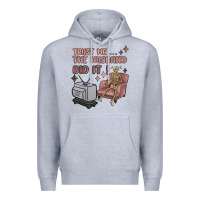 Heather Grey trust me the husband did it Premium Hoodie - MaliasSmallBusiness