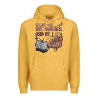 Mustard trust me the husband did it Premium Hoodie - MaliasSmallBusiness