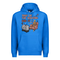 True Royal trust me the husband did it Premium Hoodie - MaliasSmallBusiness