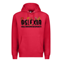 Cardinal dslexia awareness month Premium Hoodie - MaliasSmallBusiness