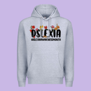 Dslexia Awareness Month Premium Hoodie Designed By Maliassmallbusiness