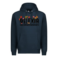 Navy dslexia awareness month Premium Hoodie - MaliasSmallBusiness