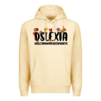 Pina Colada dslexia awareness month Premium Hoodie - MaliasSmallBusiness