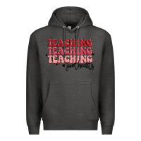 Charcoal Heather teaching Premium Hoodie - MaliasSmallBusiness