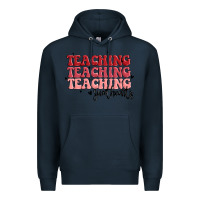 Navy teaching Premium Hoodie - MaliasSmallBusiness