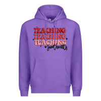 Purple teaching Premium Hoodie - MaliasSmallBusiness