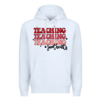 White teaching Premium Hoodie - MaliasSmallBusiness