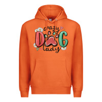 Carrot crazy dog lady Premium Hoodie - MaliasSmallBusiness