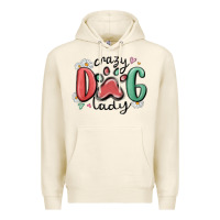 Tofu crazy dog lady Premium Hoodie - MaliasSmallBusiness