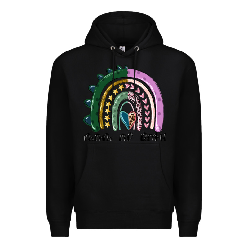 Mom Of Both Rainbow Premium Hoodie by MaliasSmallBusiness | Teevron