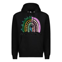Black mom of both rainbow Premium Hoodie - MaliasSmallBusiness
