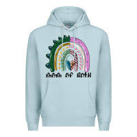 Blue Mist mom of both rainbow Premium Hoodie - MaliasSmallBusiness