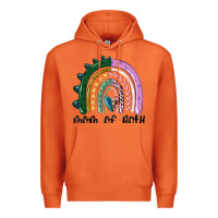 Carrot mom of both rainbow Premium Hoodie - MaliasSmallBusiness