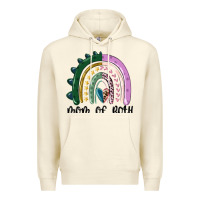 Sandshell mom of both rainbow Premium Hoodie - MaliasSmallBusiness
