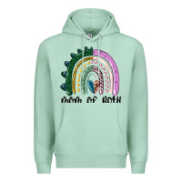 Seafoam mom of both rainbow Premium Hoodie - MaliasSmallBusiness