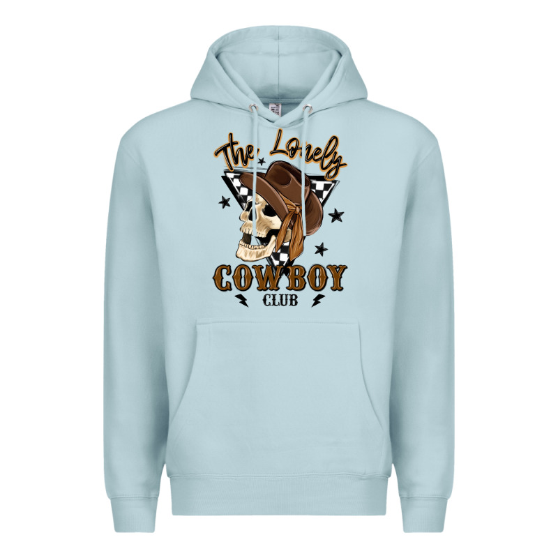 The Lonely Cowboy Club Premium Hoodie by MaliasSmallBusiness | Teevron