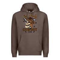 Coffee the lonely cowboy club Premium Hoodie - MaliasSmallBusiness