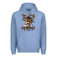 Colony Blue the lonely cowboy club Premium Hoodie - MaliasSmallBusiness