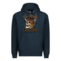 Navy the lonely cowboy club Premium Hoodie - MaliasSmallBusiness